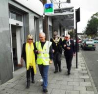 Lion Martin and Lorely Burt MP resist going in the bank